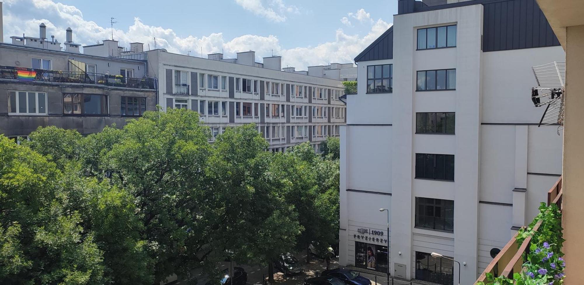 ורשה Greenpoint Hoza Apartment מראה חיצוני תמונה